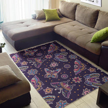 Load image into Gallery viewer, Butterfly Star Pokka Dot Pattern Area Rug
