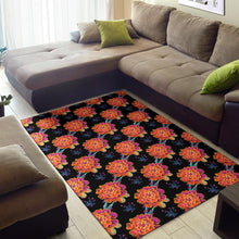 Load image into Gallery viewer, Marigold Pattern Print Design MR04 Area Rugs
