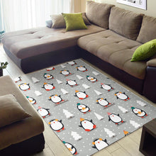 Load image into Gallery viewer, Cute Penguin christmas pattern Area Rug
