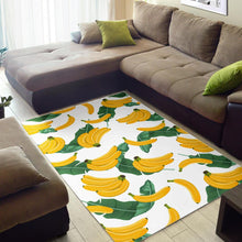 Load image into Gallery viewer, Banana and Leaf Pattern Area Rug
