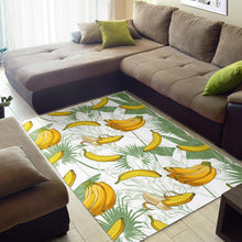 Load image into Gallery viewer, Banana Pattern Background Area Rug
