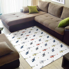 Load image into Gallery viewer, Cute helicopter star pattern Area Rug
