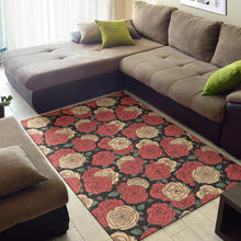 Load image into Gallery viewer, Camellia Pattern Print Design CM01 Area Rugs
