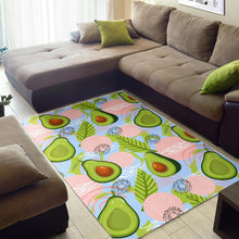 Load image into Gallery viewer, Avocado Pattern Theme Area Rug
