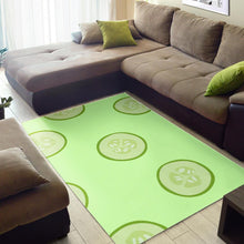 Load image into Gallery viewer, Cucumber pattern Area Rug
