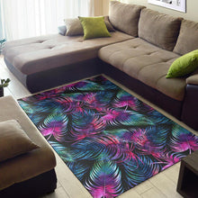 Load image into Gallery viewer, Palm Leaves Pattern Print Design PL010 Area Rugs
