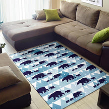 Load image into Gallery viewer, Bear Pattern Print Design BE01 Area Rugs
