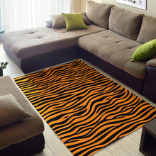 Load image into Gallery viewer, Bengal tigers skin print pattern background Area Rug
