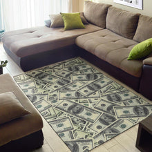 Load image into Gallery viewer, Dollar Pattern Print Design DO02 Area Rugs
