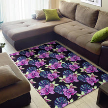 Load image into Gallery viewer, Orchid Pattern Print Design OR010 Area Rugs
