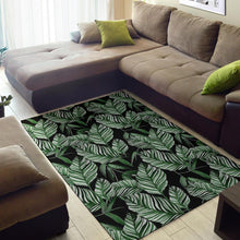 Load image into Gallery viewer, Palm Leaves Pattern Print Design PL09 Area Rugs
