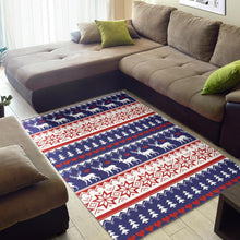 Load image into Gallery viewer, Deer Sweater Printed Pattern Area Rug
