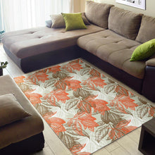Load image into Gallery viewer, Cocoa beans Cocoa tree pattern Area Rug
