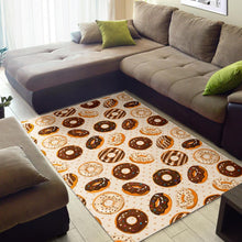 Load image into Gallery viewer, Chocolate Donut Pattern Area Rug
