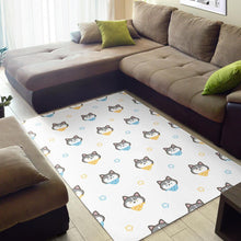 Load image into Gallery viewer, Cute Siberian Husky pattern Area Rug
