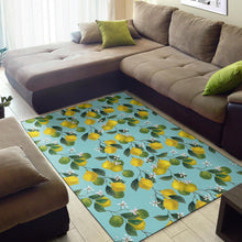 Load image into Gallery viewer, Lemon Pattern Print Design LM05 Area Rugs
