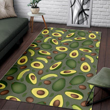 Load image into Gallery viewer, Avocado Pattern Background Area Rug
