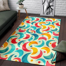 Load image into Gallery viewer, Colorful moon pattern Area Rug
