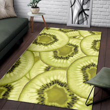 Load image into Gallery viewer, Sliced kiwi pattern Area Rug
