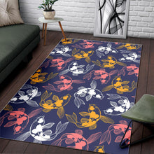 Load image into Gallery viewer, Koi Fish Carp Fish pattern Area Rug
