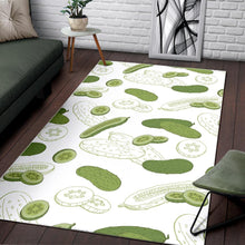 Load image into Gallery viewer, Cucumber sketch pattern Area Rug
