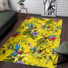 Load image into Gallery viewer, Colorful Parrot Pattern Area Rug
