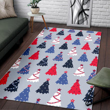 Load image into Gallery viewer, Christmas Tree Star Pattern Area Rug

