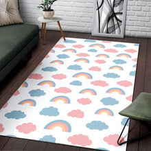 Load image into Gallery viewer, Cute rainbow clound pattern Area Rug
