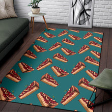 Load image into Gallery viewer, Cheesecake Cherry Pattern Print Design CK03 Area Rugs
