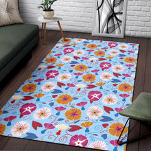 Load image into Gallery viewer, Morning Glory Pattern Print Design MG06 Area Rugs
