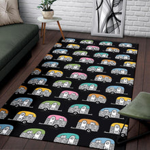 Load image into Gallery viewer, Camper Pattern Camping Themed No 2 Print Area Rugs
