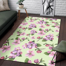 Load image into Gallery viewer, Apple Blossom Pattern Print Design AB05 Area Rugs
