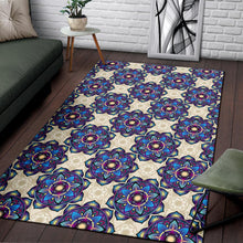Load image into Gallery viewer, Lotus Boho Pattern Print Design LO08 Area Rugs
