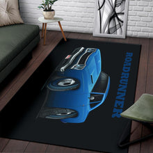 Load image into Gallery viewer, 1968 Plymouth Roadrunner Muscle Car Art Area Rug
