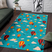 Load image into Gallery viewer, Hot Air Balloon Sky Pattern Area Rug
