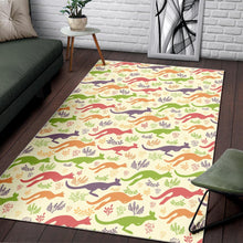 Load image into Gallery viewer, Colorful Kangaroo Pattern Area Rug
