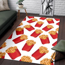 Load image into Gallery viewer, French Fries Theme Pattern Area Rug
