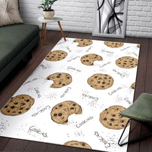 Load image into Gallery viewer, Sketch style cookie pattern Area Rug
