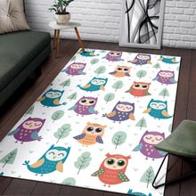 Load image into Gallery viewer, Cute owl pattern Area Rug
