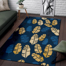 Load image into Gallery viewer, Banana Leaf Pattern Print Design BL09 Area Rugs
