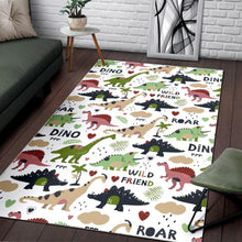 Load image into Gallery viewer, Cute dinosaurs pattern Area Rug
