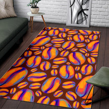 Load image into Gallery viewer, Coffee Bean Pattern Background Area Rug
