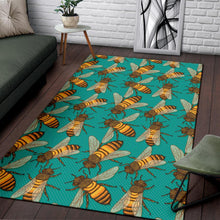 Load image into Gallery viewer, Bee Pattern Print Design BEE04 Area Rugs
