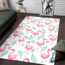 Load image into Gallery viewer, Cute flamingo pattern Area Rug
