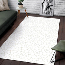 Load image into Gallery viewer, arabic white pattern Area Rug
