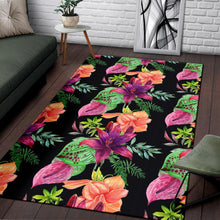 Load image into Gallery viewer, Amaryllis Pattern Print Design AL09 Area Rugs
