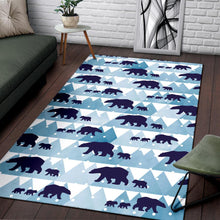 Load image into Gallery viewer, Bear Pattern Print Design BE01 Area Rugs
