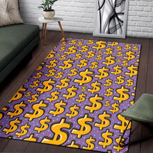 Load image into Gallery viewer, Dollar Pattern Print Design DO01 Area Rugs
