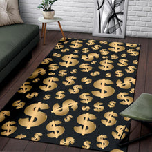 Load image into Gallery viewer, Dollar Pattern Print Design DO04 Area Rugs
