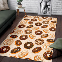 Load image into Gallery viewer, Chocolate Donut Pattern Area Rug
